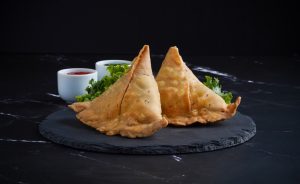 Crispy,Punjabi,Potato,Samosas.,Popular,Deep,Fried,Snack,Made,With